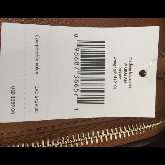 NWT Kate Spade Jackson Medium Backpack - Picture 8 of 9